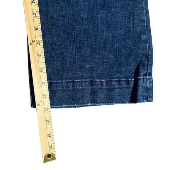 Wrangler Retro Mid Rise Wide Leg Trouser Jeans Womens Long Size 3x34 Country - Picture 7 of 11